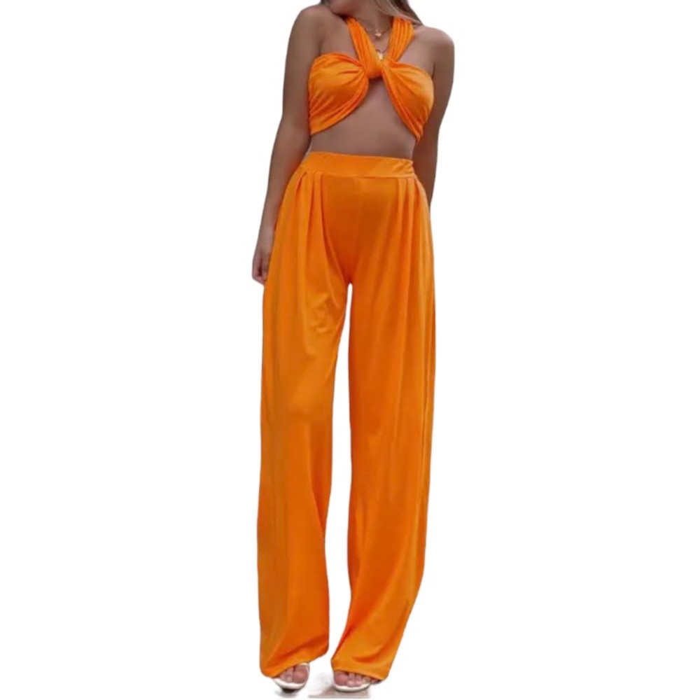 2 pc. Bandeau and Pants Set